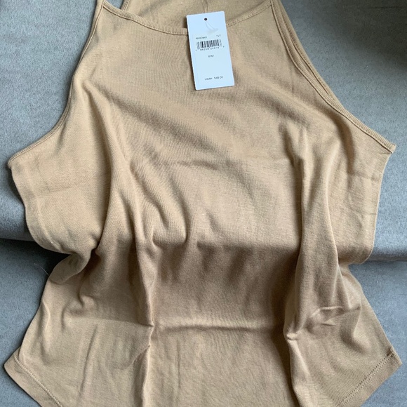 Splendid Tank Top Halter Tank Size Medium Neutral Beige $48 - Picture 8 of 11